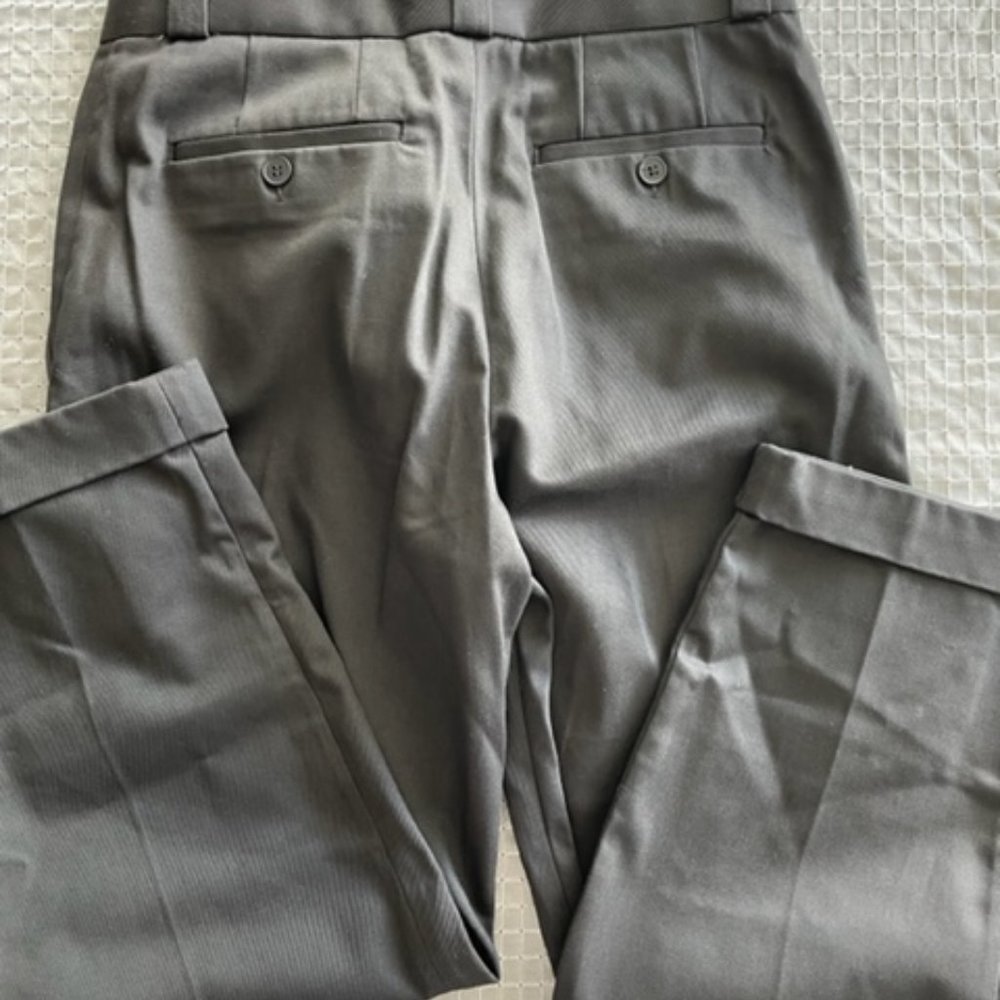 H&M new black crop chino pants size 30 x 23 - Picture 4 of 4
